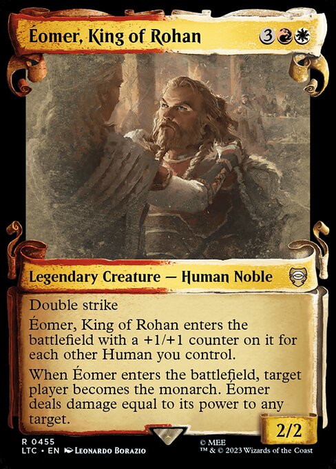 Eomer, King of Rohan (Showcase Scrolls) - LTC - 455
