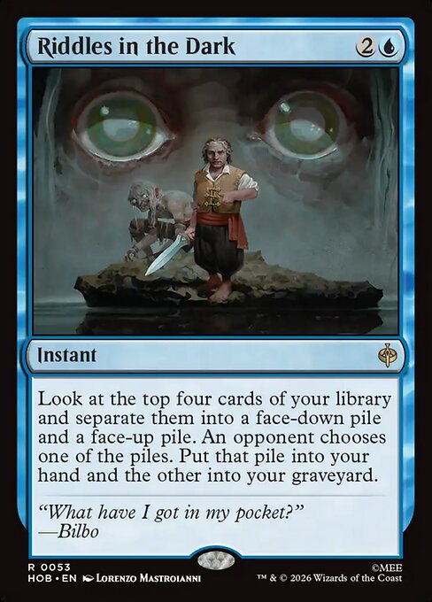 Riddles in the Dark (Foil) - HOB - 53