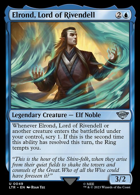 Elrond, Lord of Rivendell - LTR - 49