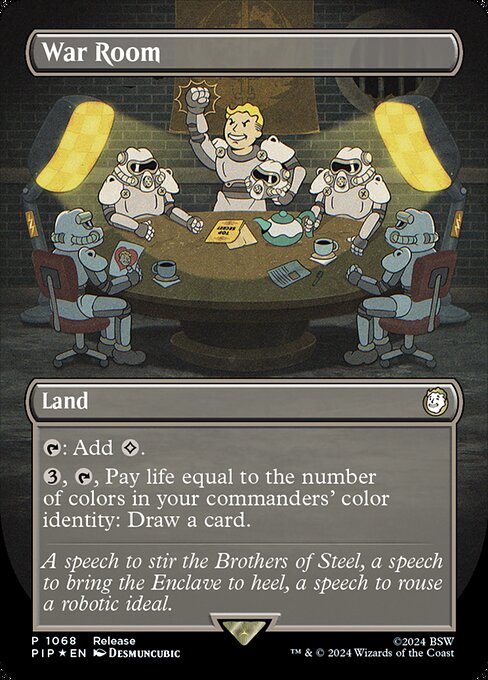 War Room (Borderless) (Foil) - PIP - 1068