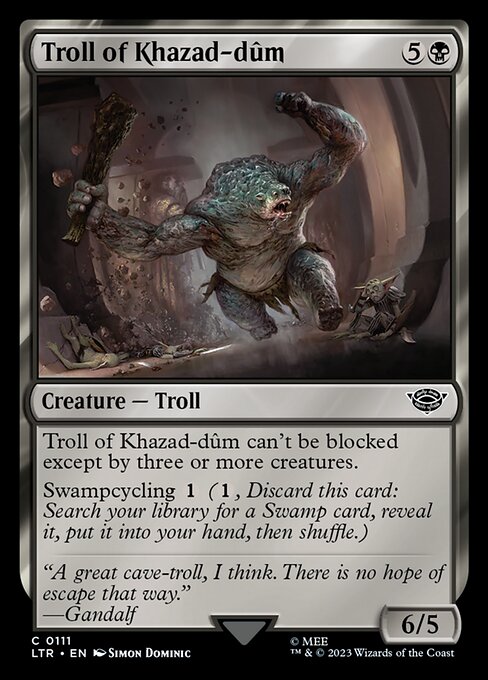 Troll of Khazad-dum - LTR - 111