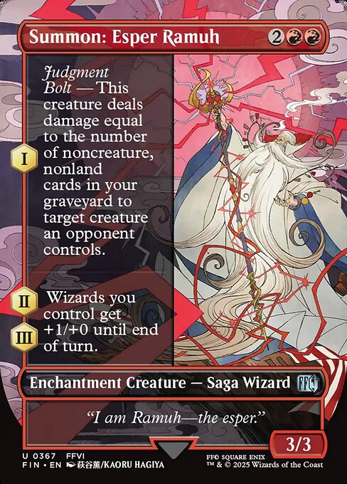 Summon: Esper Ramuh (Borderless) - FIN - 367