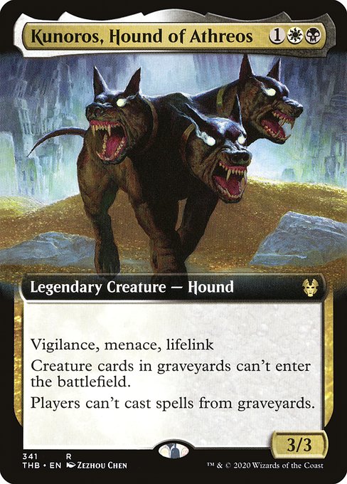 Kunoros, Hound of Athreos (Extended Art) - THB - 341