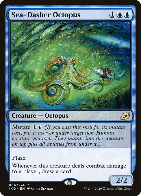 Sea-Dasher Octopus - IKO - 66
