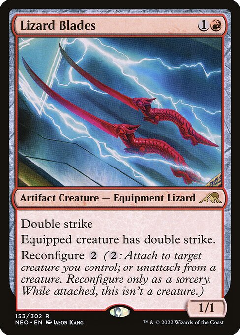 Lizard Blades (Foil) - NEO - 153