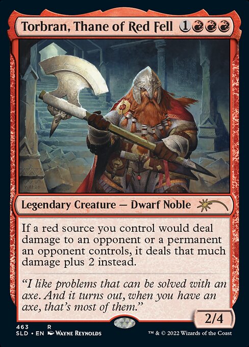 Torbran, Thane of Red Fell (463) (Foil) - SLD - 463