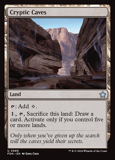 Cryptic Caves - FDN - 686