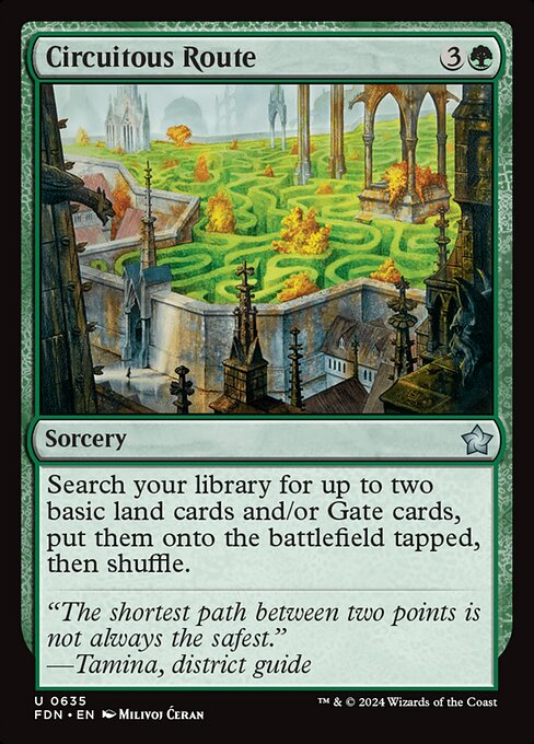 Circuitous Route - FDN - 635