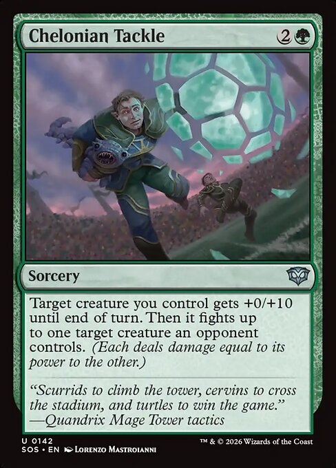 Chelonian Tackle - SOS - 142