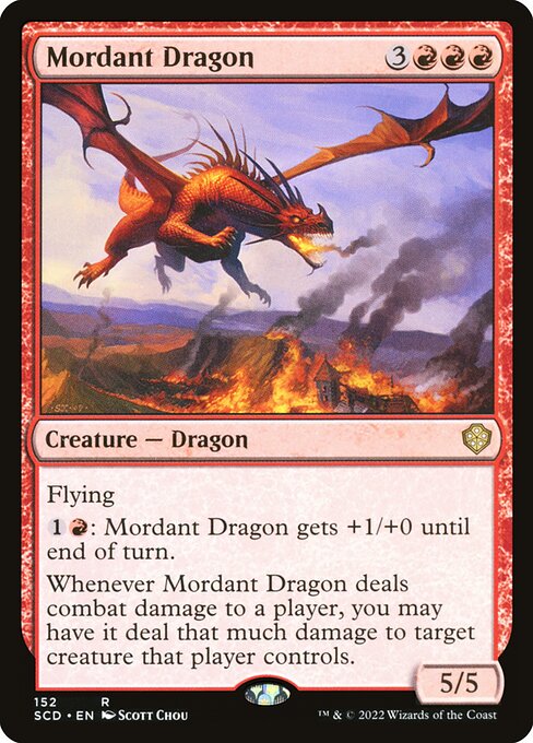 Mordant Dragon - SCD - 152