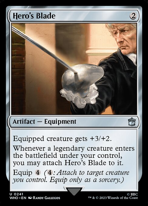Hero's Blade - WHO - 241