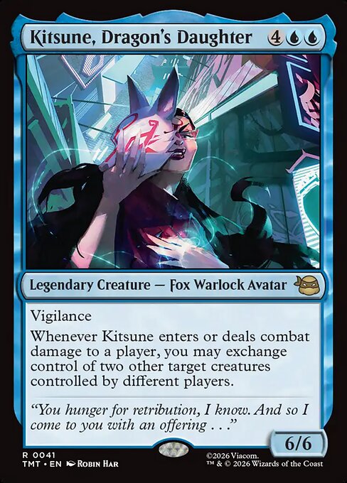 Kitsune, Dragon's Daughter (Foil) - TMT - 41
