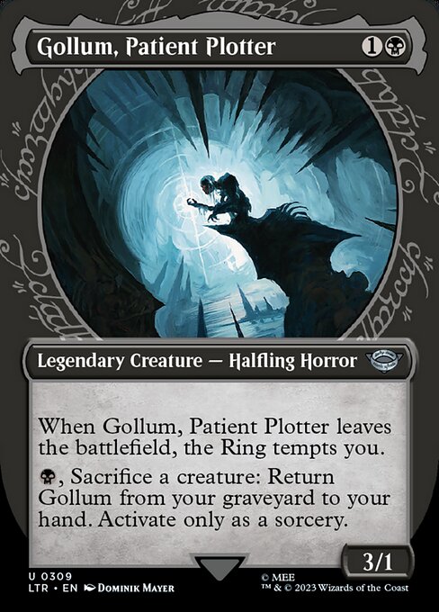 Gollum, Patient Plotter (Showcase) (Foil) - LTR - 309