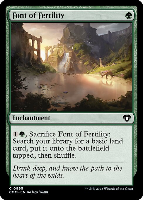 Font of Fertility - CMM - 895