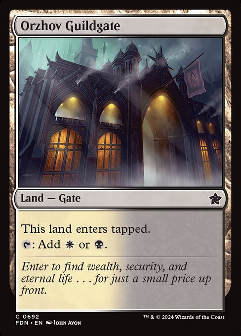 Orzhov Guildgate - FDN - 692