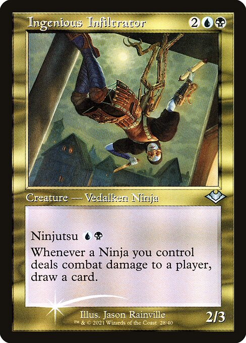 Ingenious Infiltrator (Retro Frame) (Foil) - H1R - 28