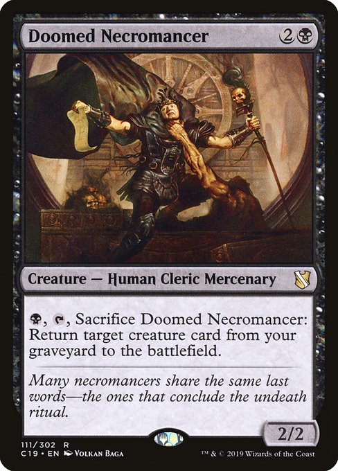 Doomed Necromancer - C19 - 111