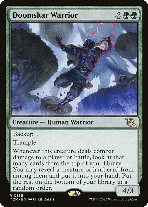 Doomskar Warrior - MOM - 185