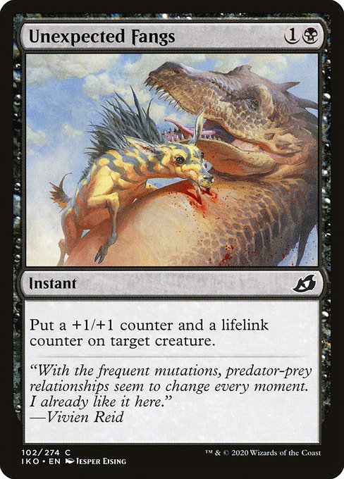Unexpected Fangs - IKO - 102