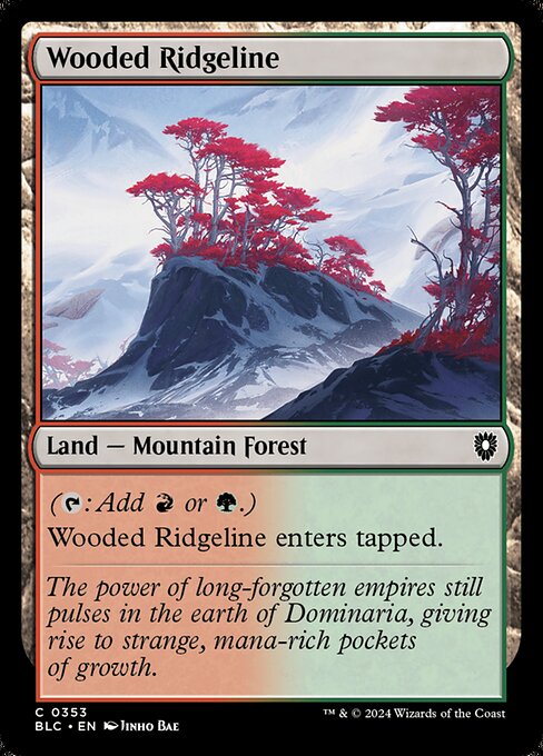 Wooded Ridgeline - BLC - 353