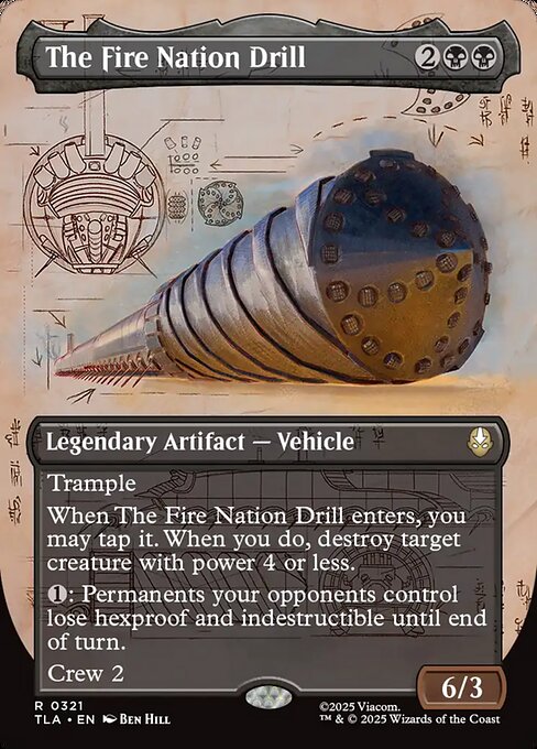 The Fire Nation Drill (Borderless) - TLA - 321