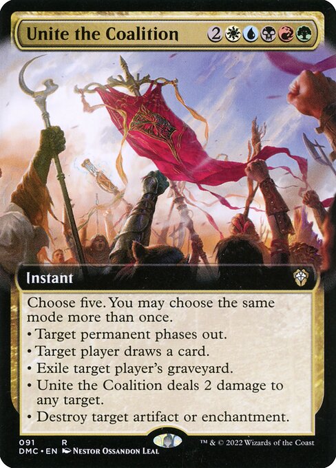 Unite the Coalition (Extended Art) - DMC - 91