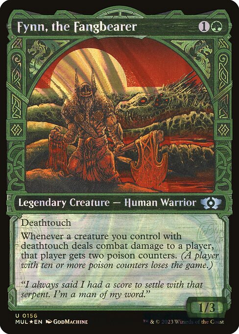 Fynn, the Fangbearer (Halo Foil) - MUL - 156