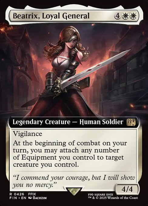 Beatrix, Loyal General (Extended Art) - FIN - 426