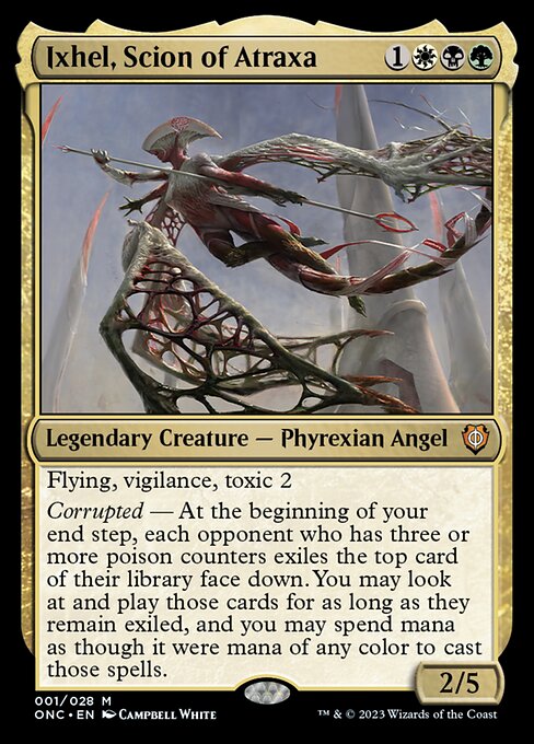 Ixhel, Scion of Atraxa (Foil) - ONC - 1