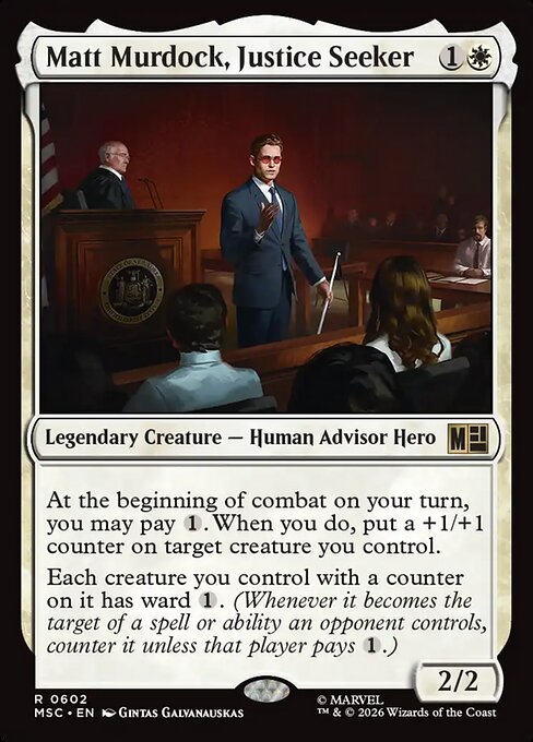 Matt Murdock, Justice Seeker - MSC - 602