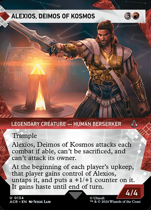 Alexios, Deimos of Kosmos (Showcase) (Foil) - ACR - 134