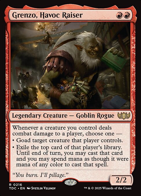 Grenzo, Havoc Raiser - TDC - 216