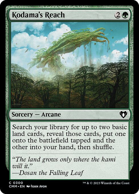 Kodama's Reach (Foil) - CMM - 300