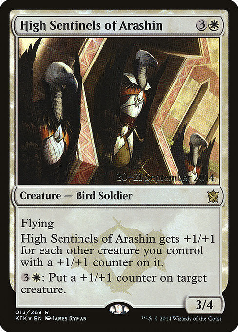 High Sentinels of Arashin (Foil) - PKTK - 13s