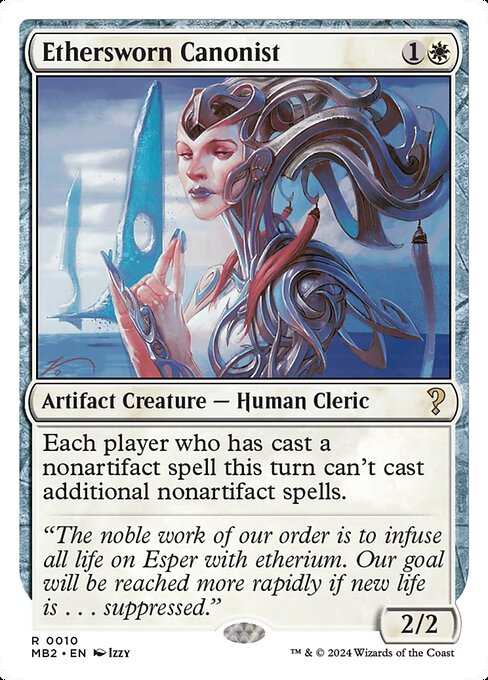Ethersworn Canonist (White Border) - MB2 - 10