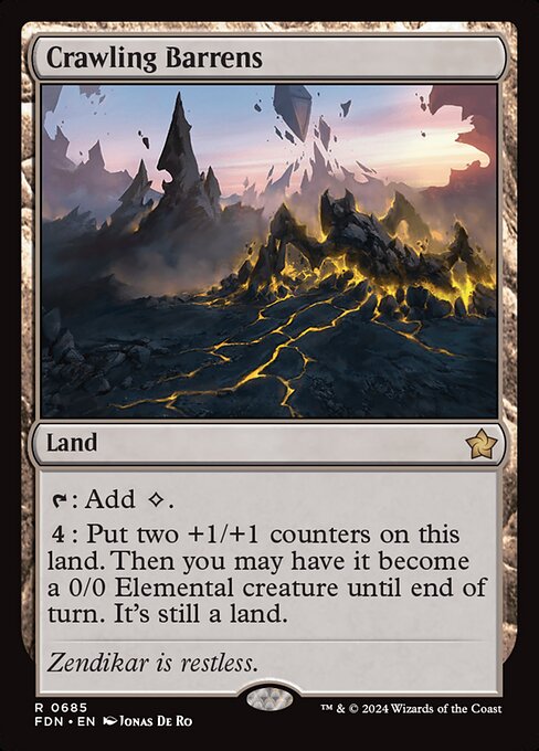 Crawling Barrens - FDN - 685