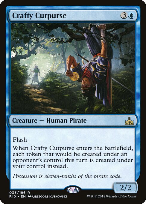 Crafty Cutpurse (Foil) - RIX - 33