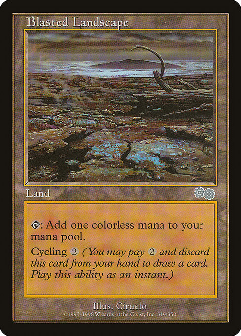 Blasted Landscape - USG - 319