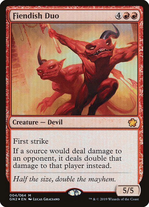 Fiendish Duo (Foil) - GN2 - 4