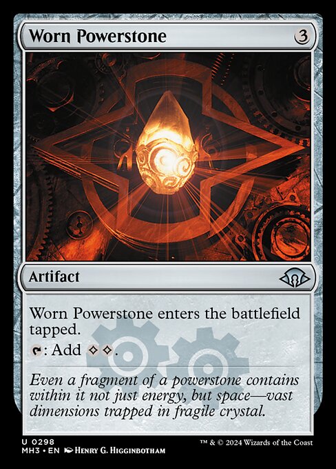 Worn Powerstone (Foil) - MH3 - 298
