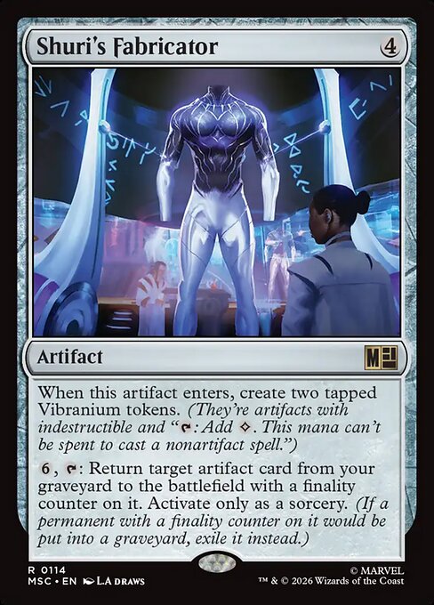 Shuri's Fabricator - MSC - 114