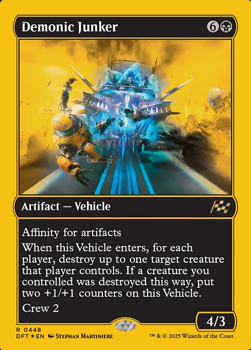 Demonic Junker (First-Place Foil) - DFT - 448