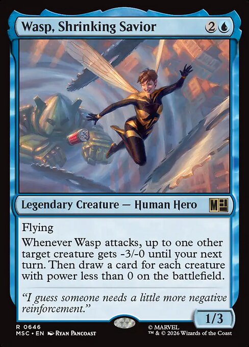 Wasp, Shrinking Savior (Foil) - MSC - 646