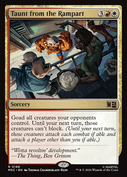 Taunt from the Rampart - MSC - 188