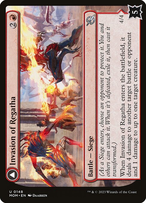 Invasion of Regatha (Foil) - MOM - 148