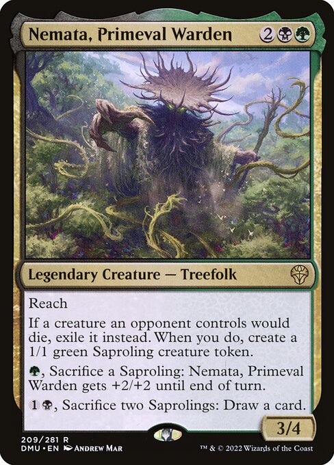 Nemata, Primeval Warden (Foil) - DMU - 209
