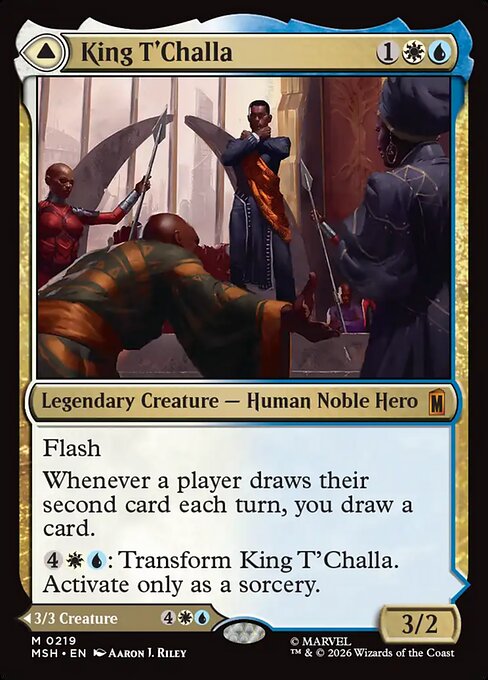 King T'Challa - MSH - 219