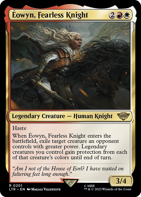 Eowyn, Fearless Knight - LTR - 201