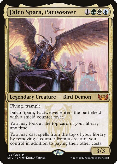 Falco Spara, Pactweaver (Foil) - SNC - 186