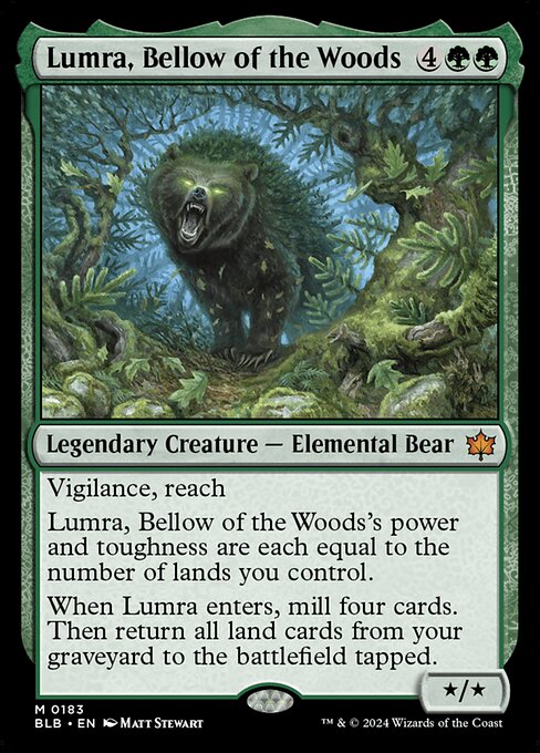Lumra, Bellow of the Woods - BLB - 183